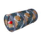 Foldable Cat Tunnel Toy Fun Printed Play Tunnel