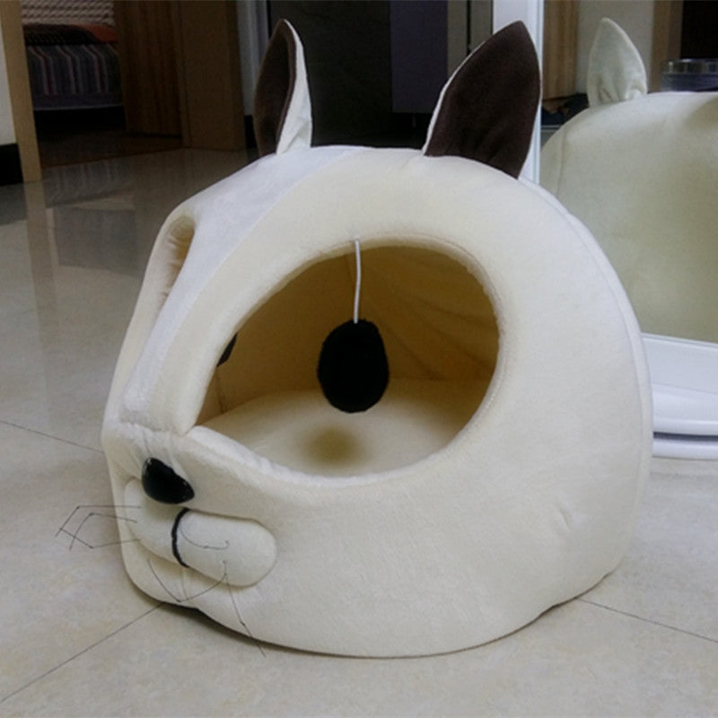 Soft Plush Rabbit Pet Bed Large Comfortable Sleeping Sofa