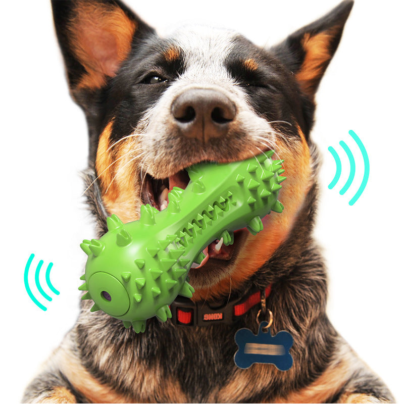 Interactive Dog Toothbrush Toy Cleans Teeth While Playing