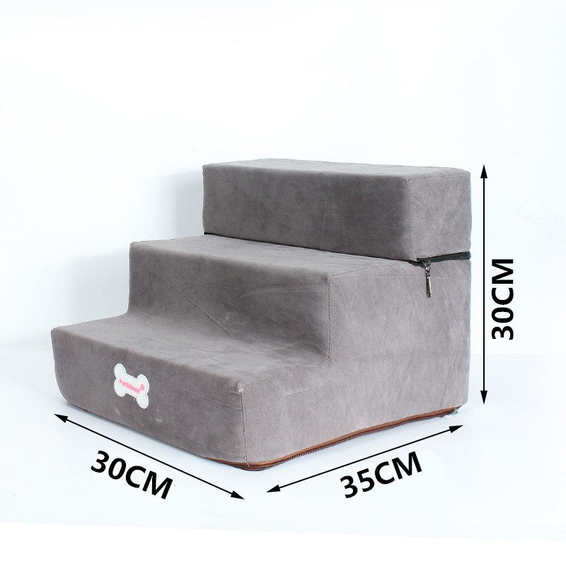 Soft Pet Stairs Steps for Bed Couch Dogs Cats
