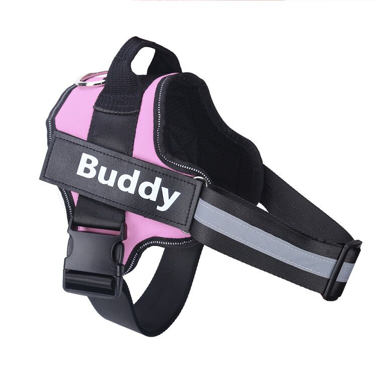 Personalized No Pull Dog Harness Reflective Adjustable Comfortable Fit
