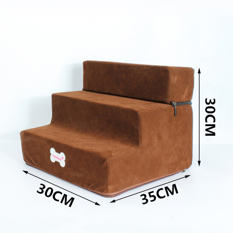 Soft Pet Stairs Steps for Bed Couch Dogs Cats
