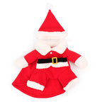 Festive Pet Christmas Costume Adorable Standing Holiday Outfit