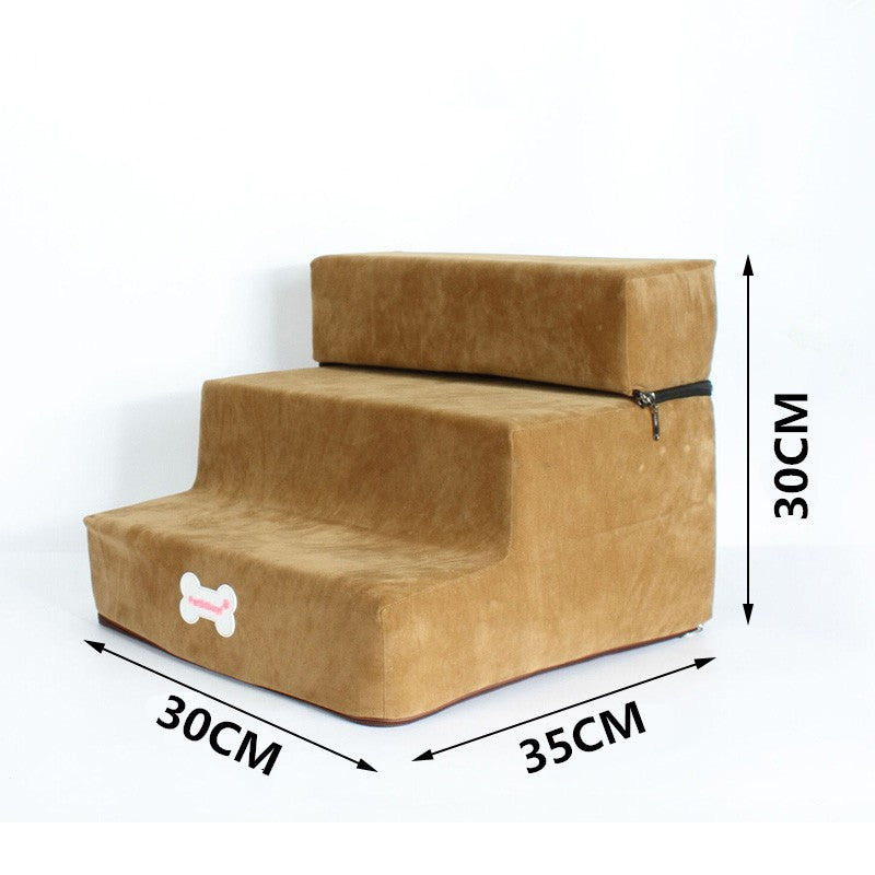 Soft Pet Stairs Steps for Bed Couch Dogs Cats