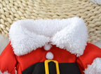 Festive Pet Christmas Costume Adorable Standing Holiday Outfit