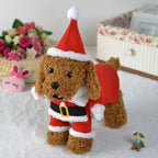 Festive Pet Christmas Costume Adorable Standing Holiday Outfit