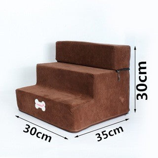 Soft Pet Stairs Steps for Bed Couch Dogs Cats