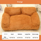 Cozy Large Pet Sofa Bed Plush Comfort for Dogs Cats